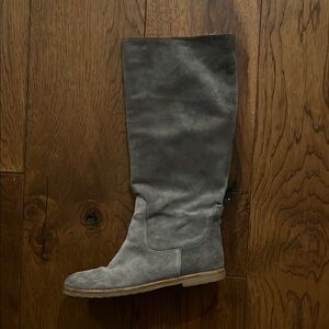 MICHAEL Michael Kors Women's Kenton Flat Boot,Slate Size 7.5